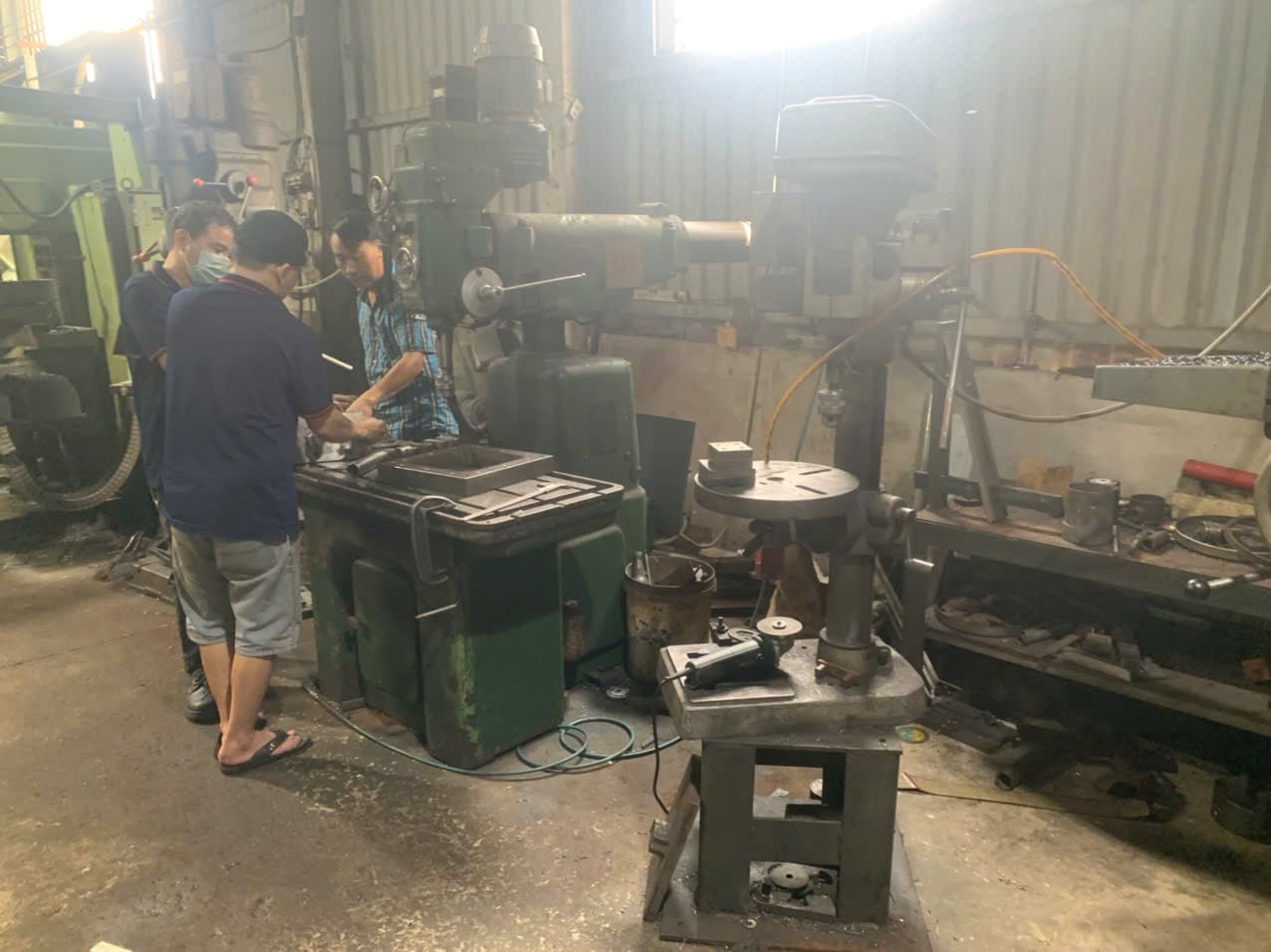 Bench drilling machine & lathe machine